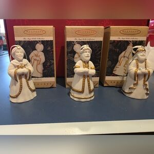 Hallmark Nativity/Wise Man/Magi Ornaments. List Price Takes All. Will Split